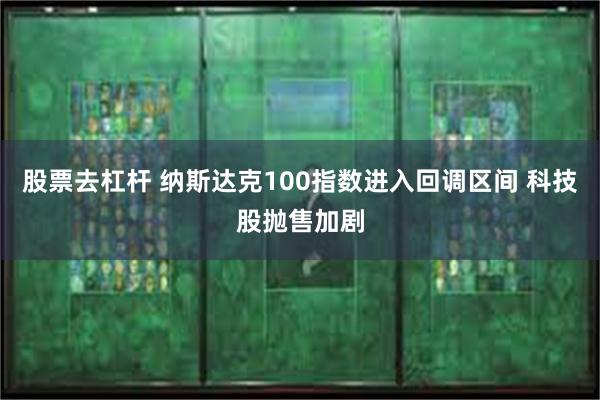 股票去杠杆 纳斯达克100指数进入回调区间 科技股抛售加剧