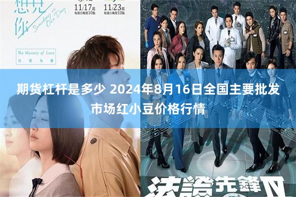 期货杠杆是多少 2024年8月16日全国主要批发市场红小豆价格行情