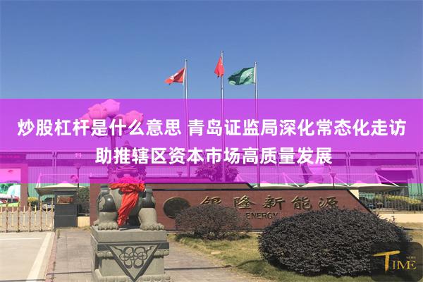 炒股杠杆是什么意思 青岛证监局深化常态化走访 助推辖区资本市场高质量发展